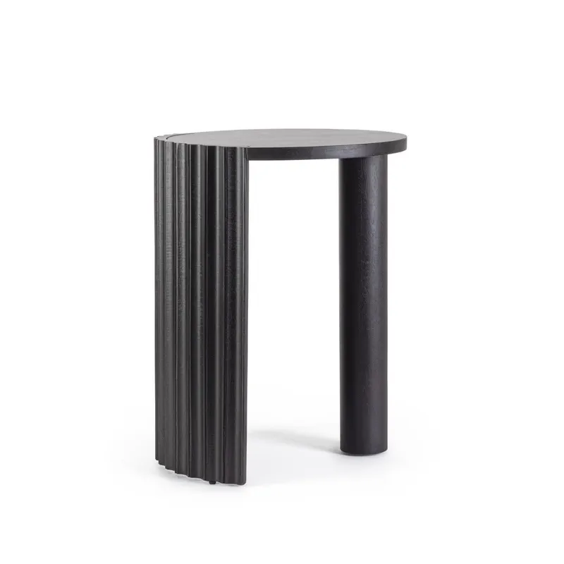 Masuta de cafea ORISSA Ø50 x 65 CM - Negru