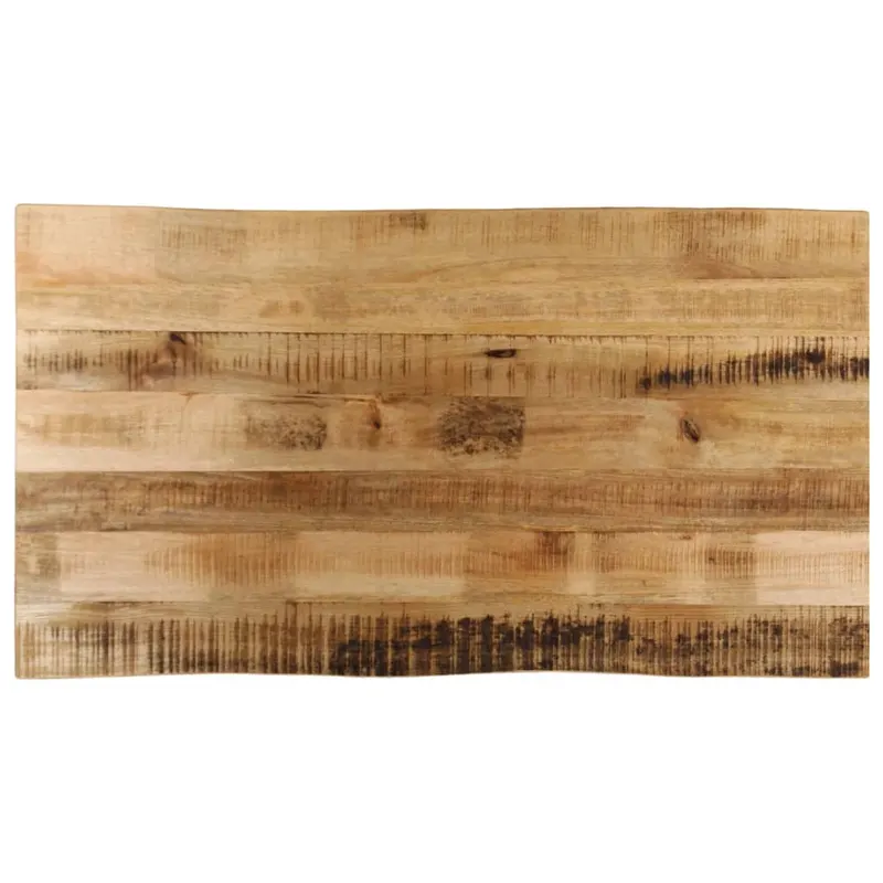 Blat de masa contur organic 100x60x2,5 cm lemn masiv mango brut