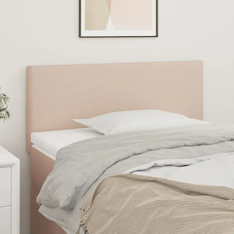 tablie de pat, cappuccino, 100x5x78/88 cm, piele ecologica