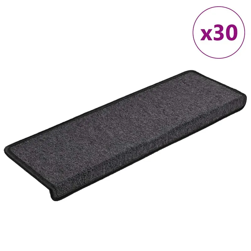 covorase scara 30 buc 65x21x4 cm antracit