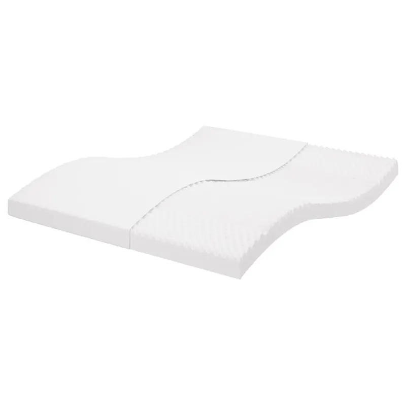 saltea din spuma, alb, 160x220 cm, 7 zone, duritate 20 ild