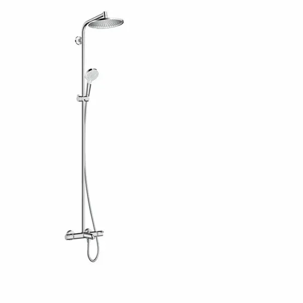Coloana de dus cu baterie termostatata si pipa cada Hansgrohe Crometta S240