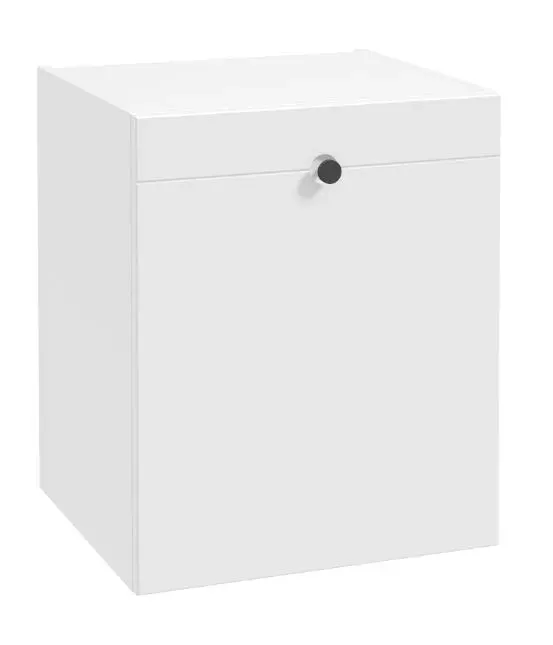 Dulap cabinet Defra Isole, suspendat, 60 x 50 x 45 cm, sertar, mat, alb, 001-B-05010