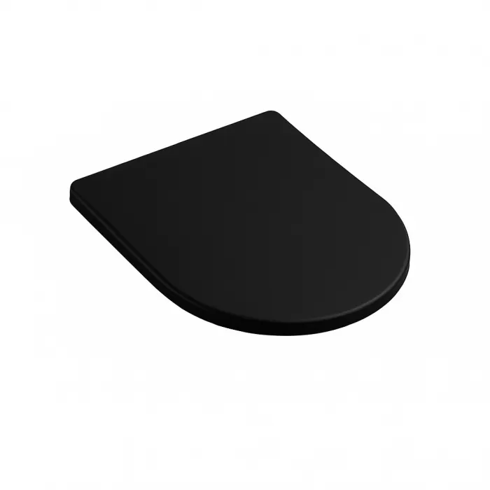 Capac wc soft close si demontare rapida negru mat Oslo
