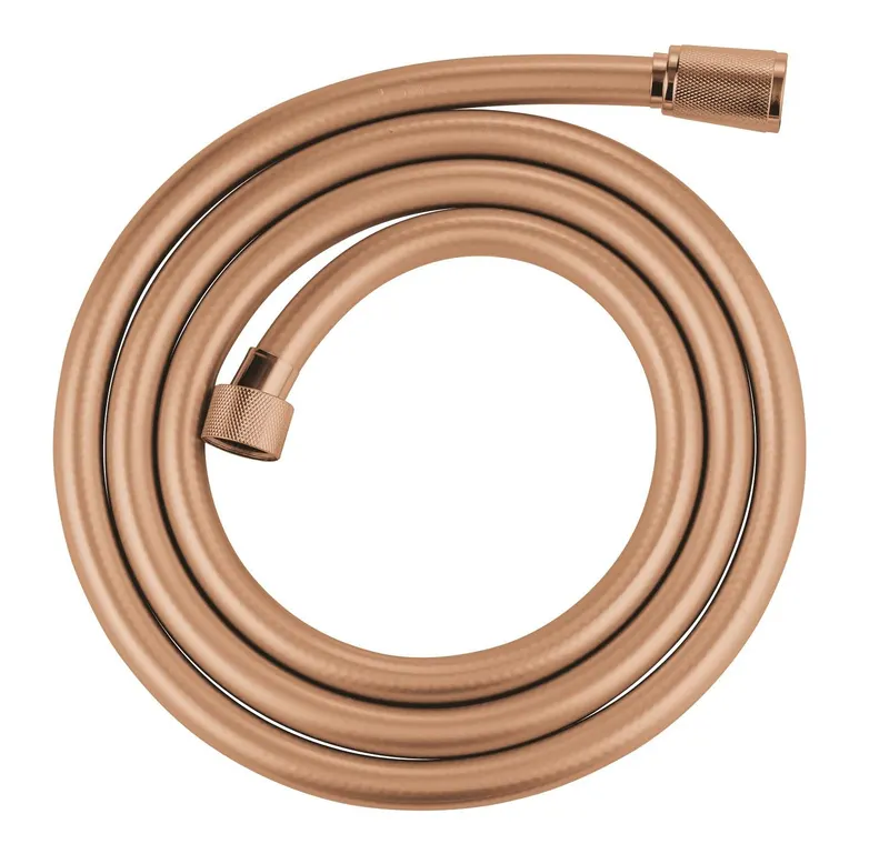 Furtun Grohe 28388DA1, Silverflex, 1 2 x 1 2 , 1.75 m, 5 bari, anti-indoire, lucios, cupru