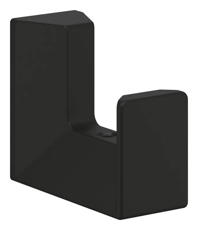 Agatatoare Grohe 102273KF00, Selection Cube, pe perete, metal, mat, negru