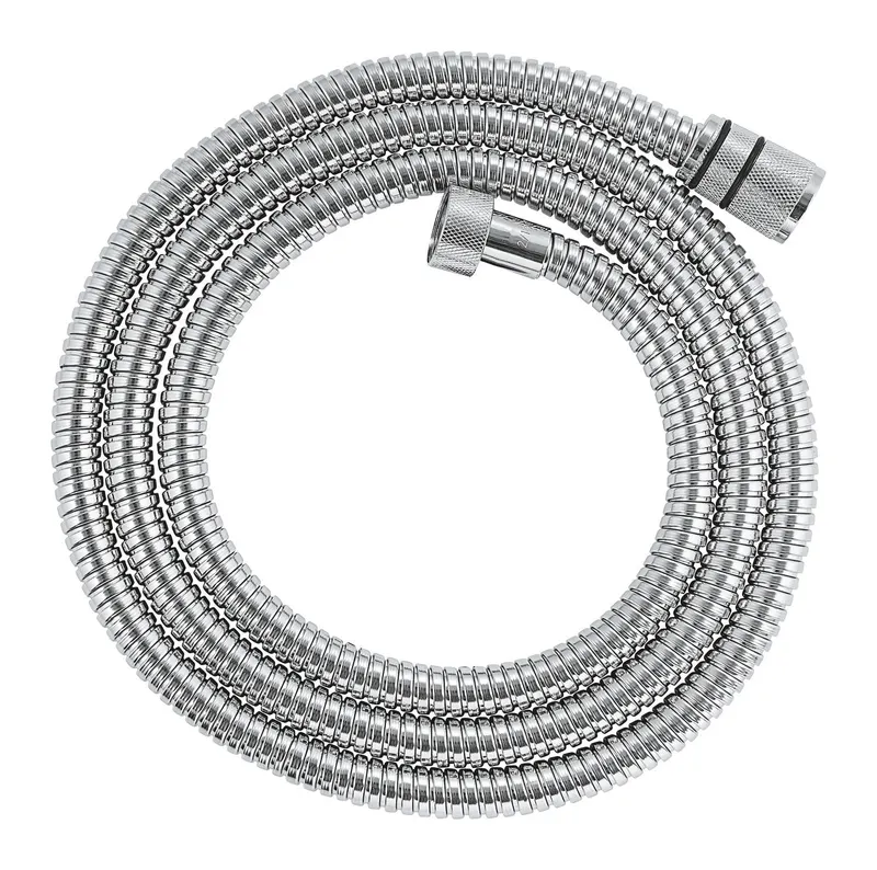 Furtun baie Grohe 22100000, dus Vitalio Metal, lungime m 1.75, pentru un dus confortabil zilnic, crom