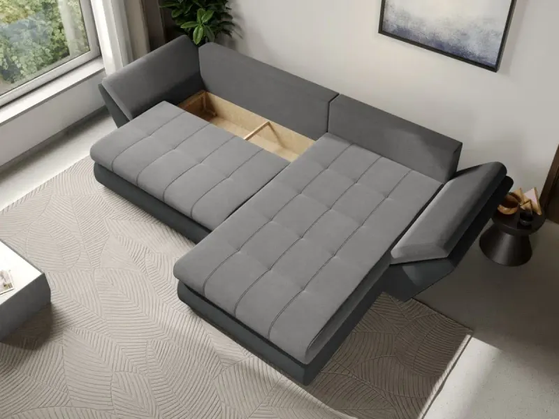 Coltar Extensibil Rawa Gri Deschis / Gri — imaginea 3