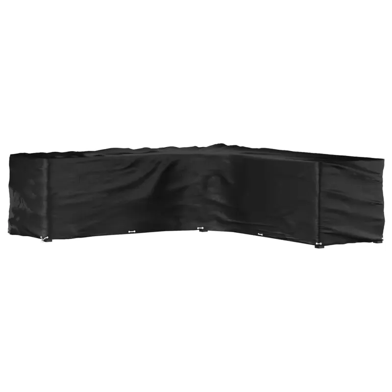 husa mobilier de gradina in forma de l 20 ocheti, 300x300x90 cm