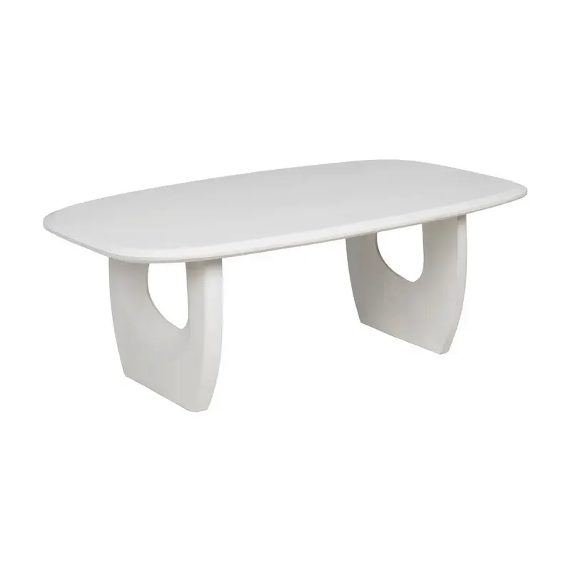 Masuta de cafea BONSA WORN WHITE 130 x 70 x 46 CM