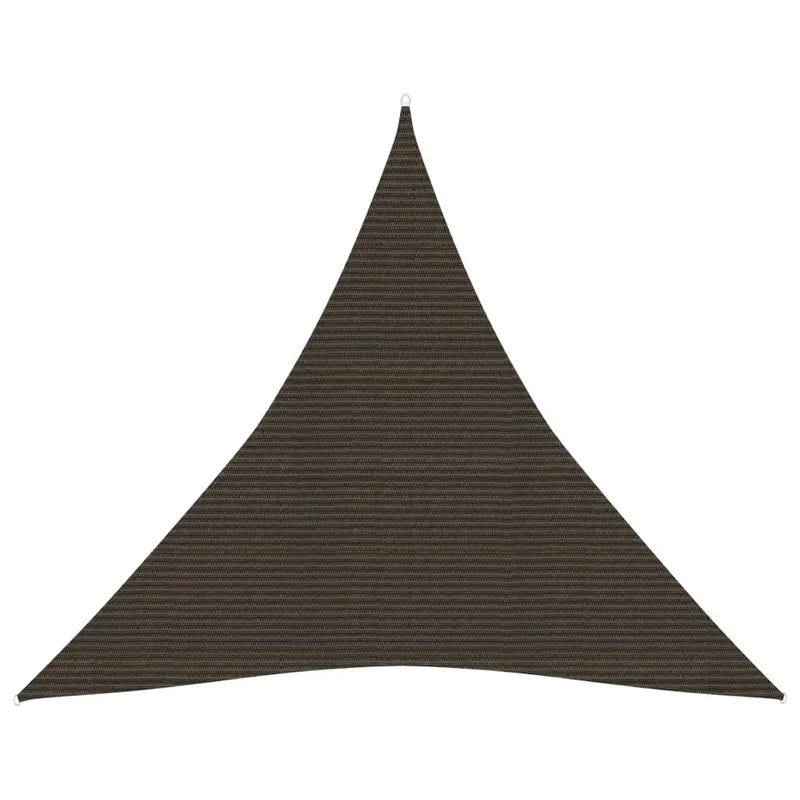 panza parasolar, maro, 4,5x4,5x4,5 m, hdpe, 160 g/m2