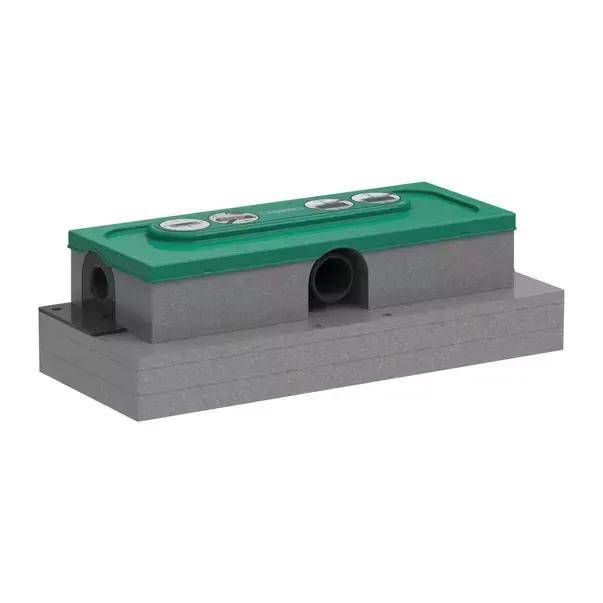 Rigola pentru dus Hansgrohe uBox universal pentru instalare plata