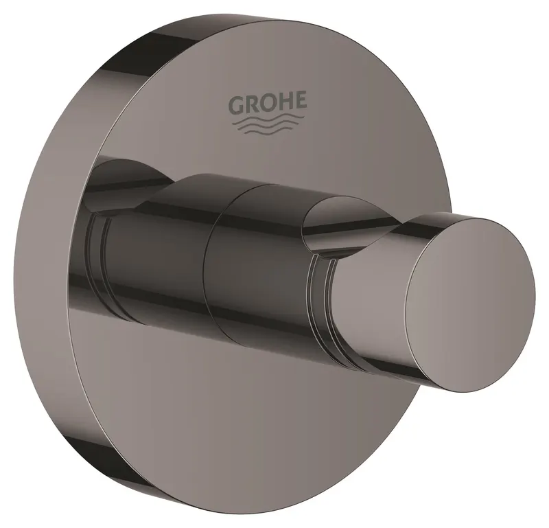 Agatatoare Grohe 40364A01, Essentials, pe perete, metal, lucios, grafit