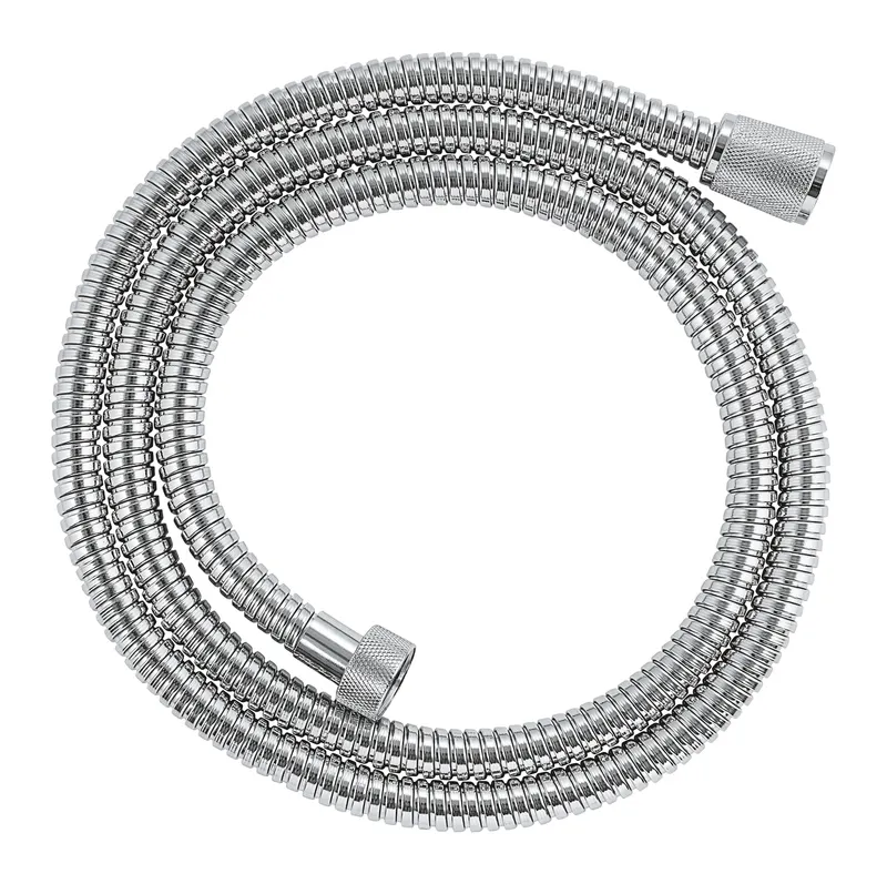 Furtun baie Grohe 28143001, dus MetalFlex Longlife, lungime m 1.5, pentru un dus confortabil zilnic, crom