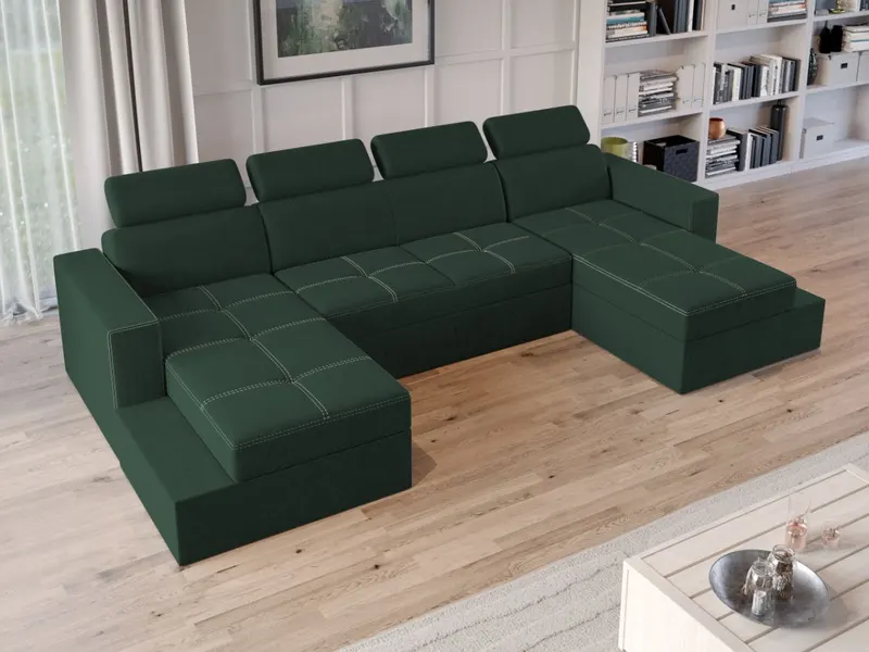 Coltar U Extensibil Paloma verde
