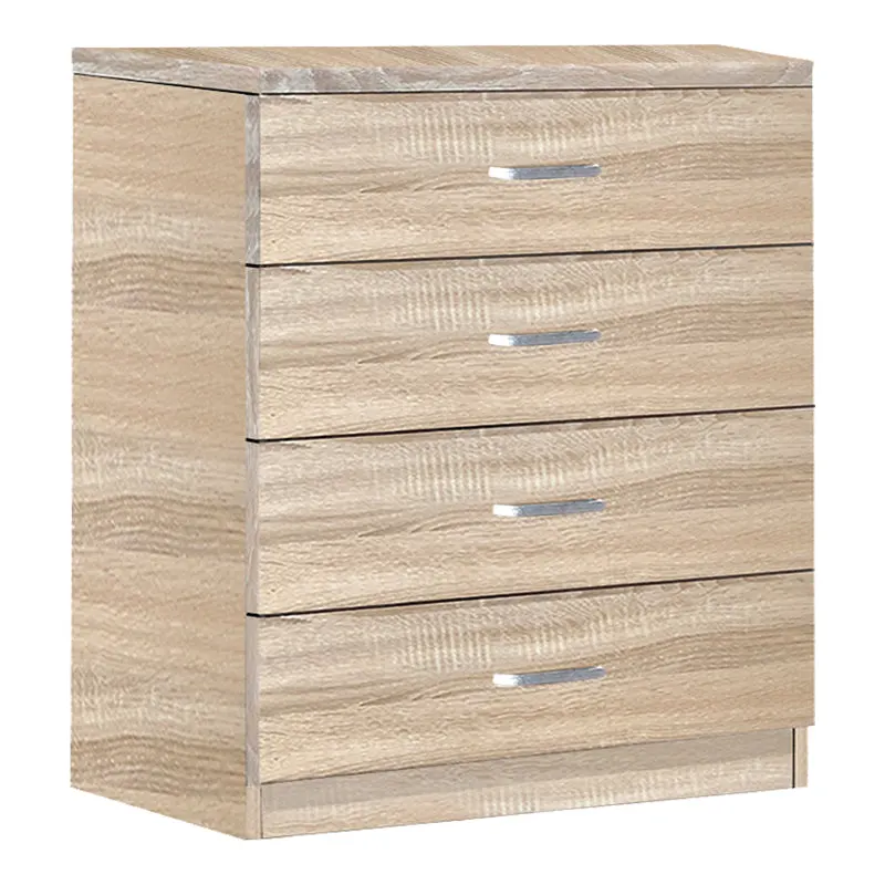 Comoda cu 4 sertare Killian, Sonoma - Wenge, 80x40x80 cm - Sonoma