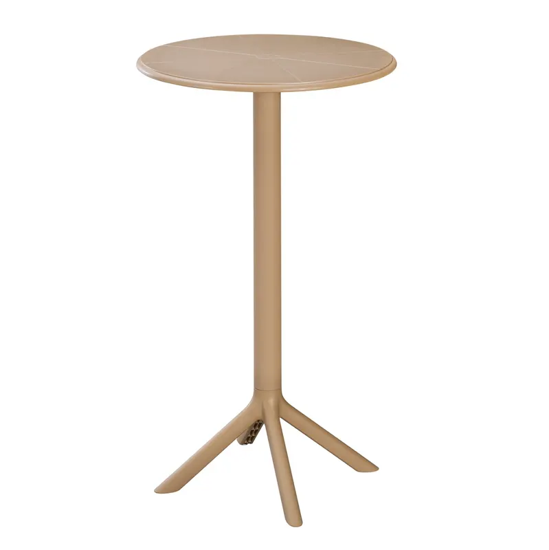 Masa de bar GRANADA Φ61 x H107 CM - Beige