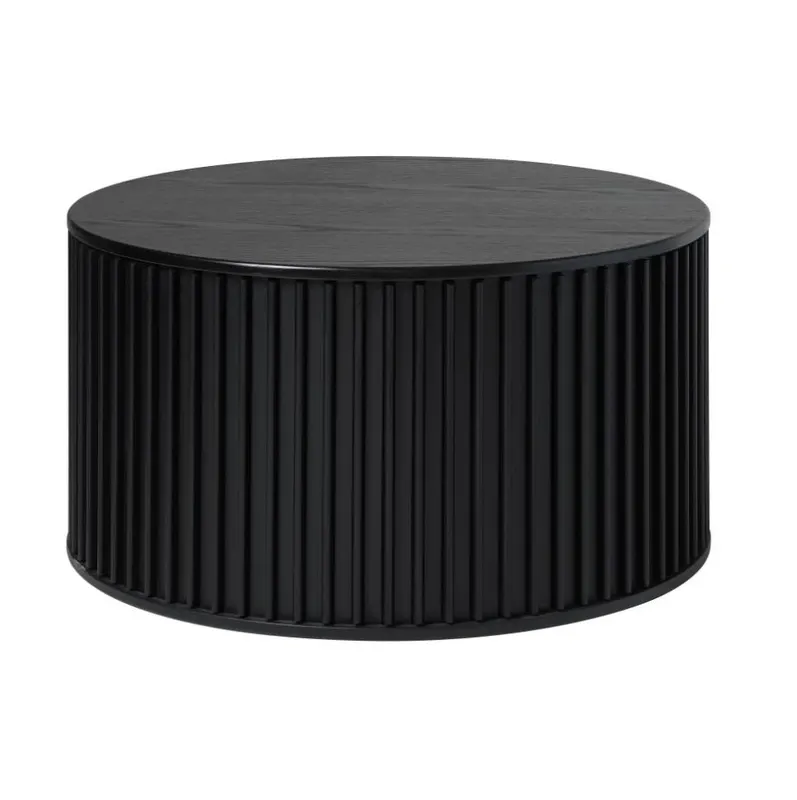 Masuta de cafea NUBE BLACK Ø85 x 45 CM - Negru