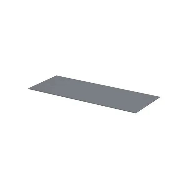 Blat pentru lavoar Oristo Uni gri mat 120 cm