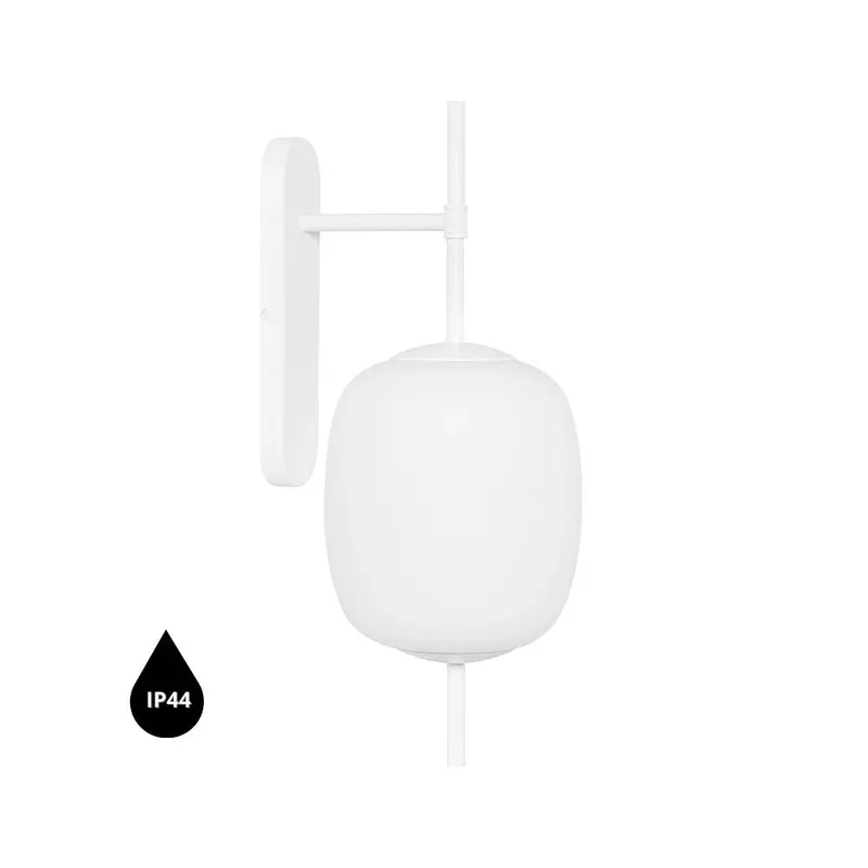 Aplică de perete EIRVEN-MINI W IP44 - Alb