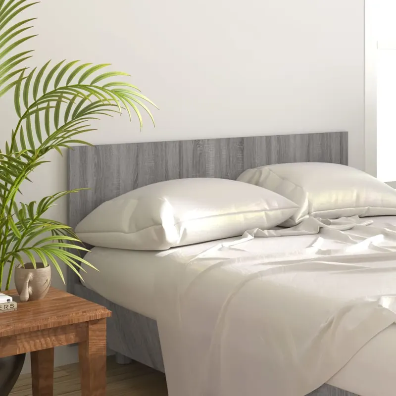 tablie de pat, gri sonoma, 160x1,5x80 cm, lemn compozit