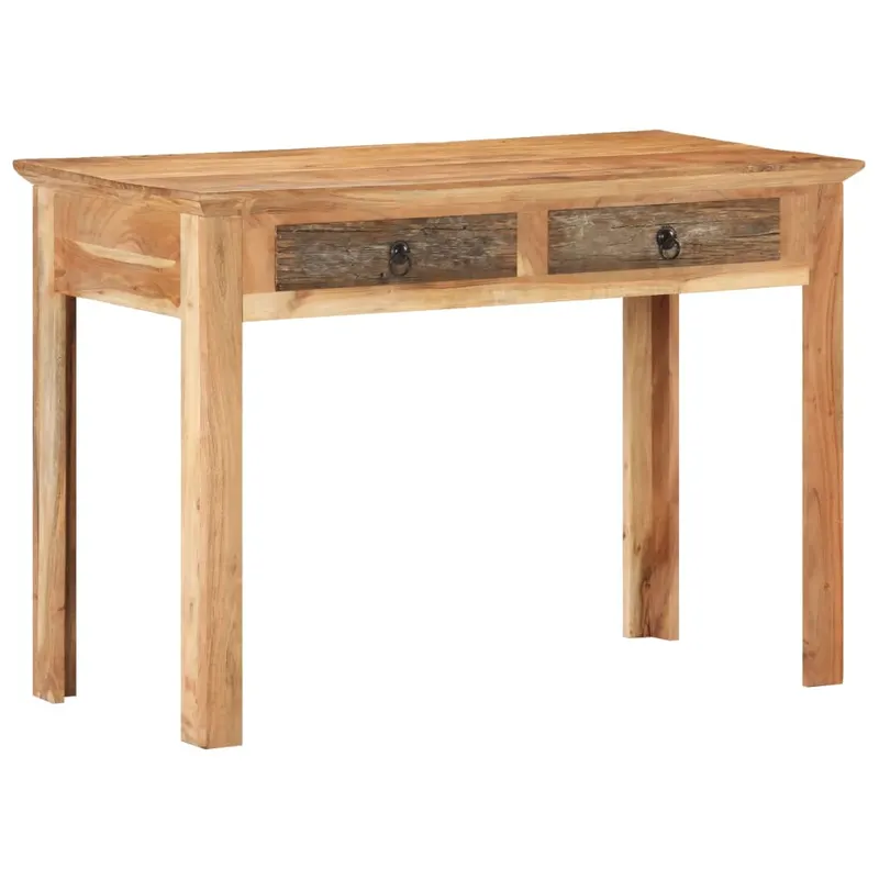 birou, 110 x 50 x 75 cm, lemn masiv reciclat
