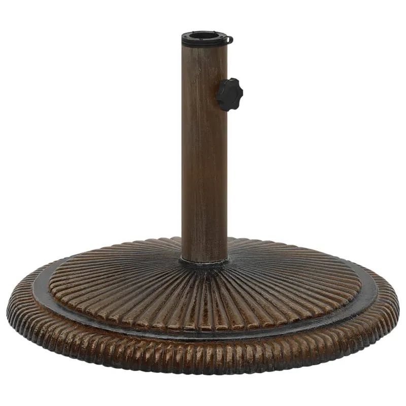 baza de umbrela, bronz, 45x45x30, fonta