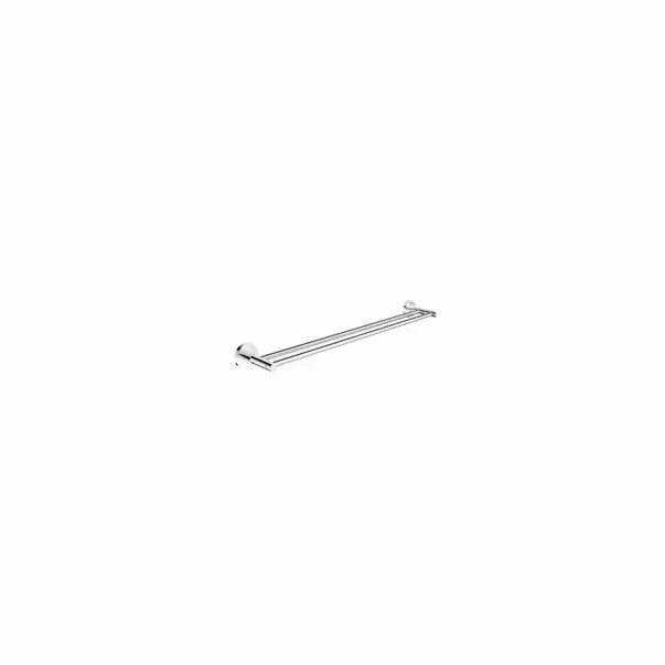 Bara prosop Grohe 40802001, Suport prosop Essentials, tip instalare pe perete, numar orificii instalare 2, crom
