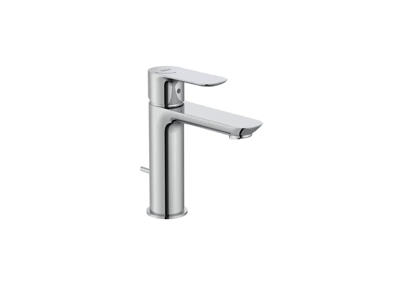Baterie lavoar Roca A5A306EC00, 28 mm, 5 l min, 0.5 bar, 35 mm, 161 mm, 110 mm, 365 mm, 1 orificii instalare, Crom