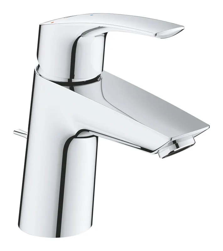 Baterie lavoar Grohe 23969003, Eurosmart, tip comanda monocomanda, tip instalare pe lavoar, marime s, crom