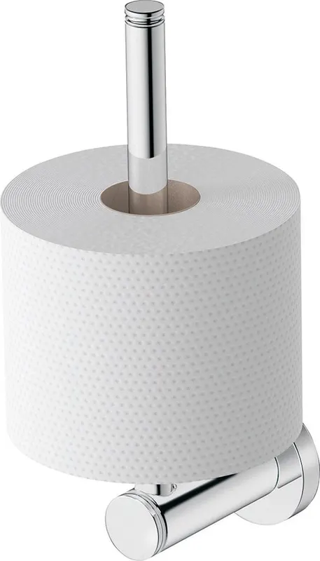 Rezerva hartie Duravit 0099151000, igienica D-Code, tip instalare pe perete, numar orificii instalare 2, crom