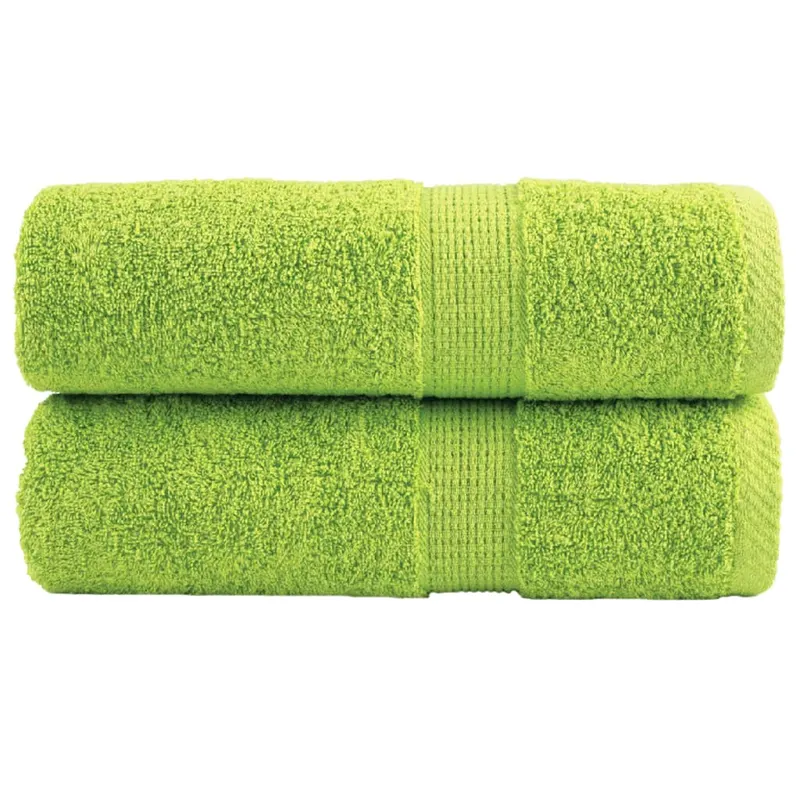 prosoape oaspeti premium solund 2 buc. verde 30x50 cm 600 gsm