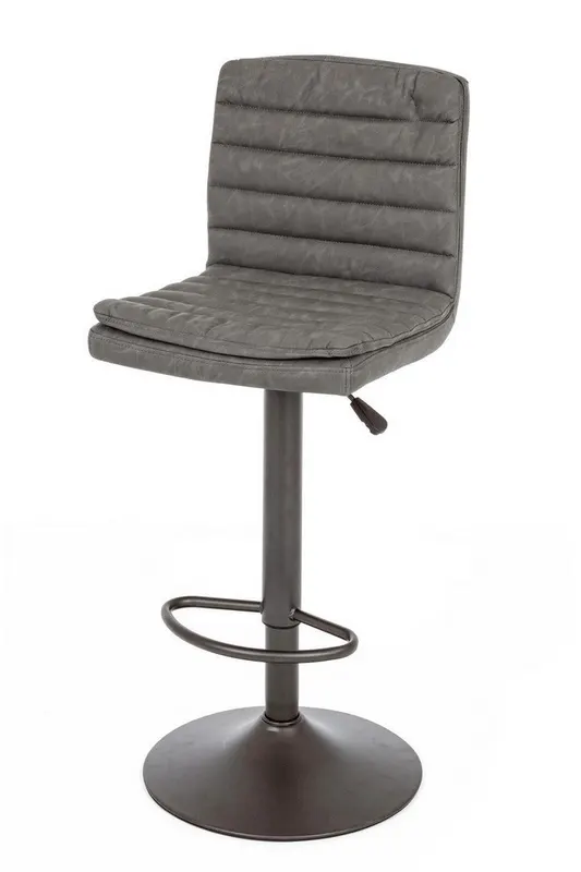 Scaun de bar CONNOR 64/84 - Gri inchis