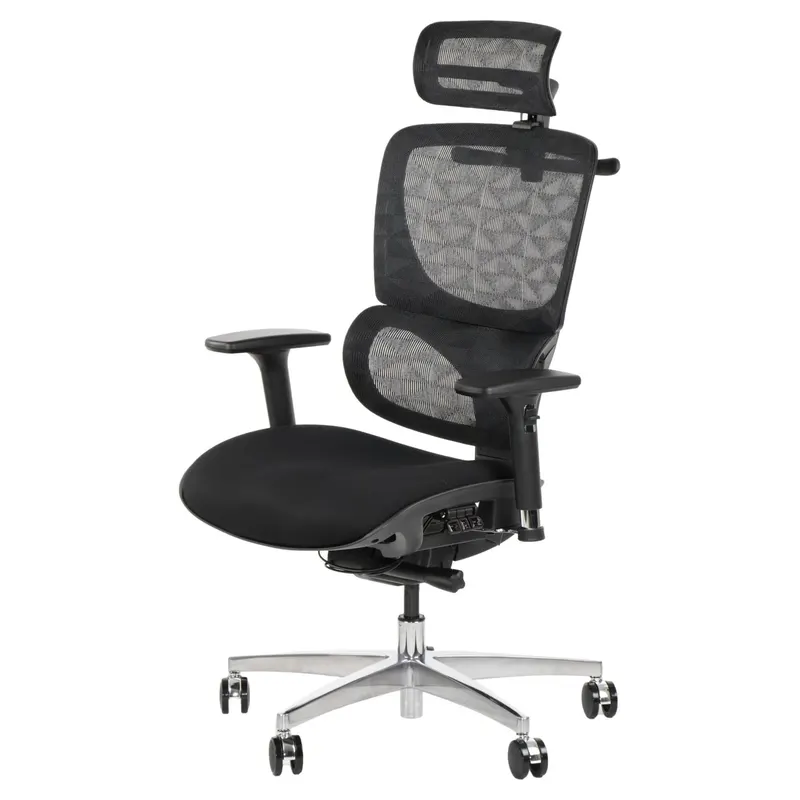 Scaun de birou ESMASO ERGO LINE FABRIC - Negru