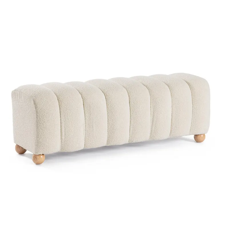 Bancuta ZORA 120 x 43 x 43 CM - Alb
