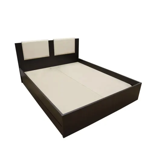 Pat Laguna 140x200 cm cu 2 sertare, wenge