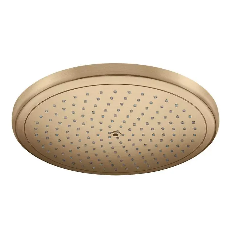 Dus fix Hansgrohe Croma 26221140, 1 2 , 280 mm, EcoSmart, 1 pulverizare, anti-calcar, mat, bronz