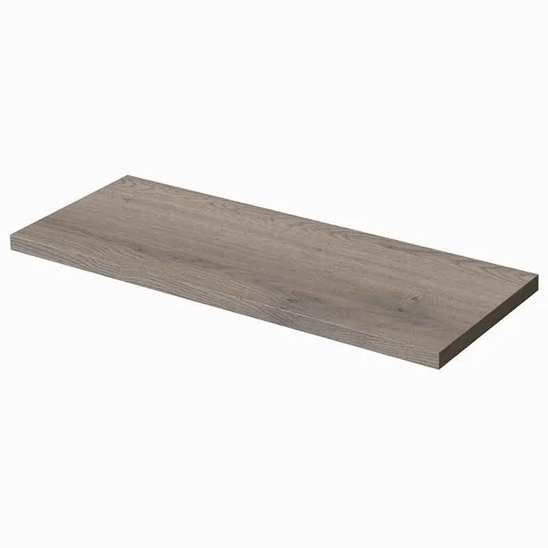 Blat mobilier baie Fluminia, 120x46cm, compatibil Genova, noce americano