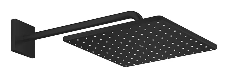 Dus fix Grohe 265642430, 310 mm, 1 bar, 422 mm, 1 pulverizari, 1 2 conexiune instalare, pivotant, Negru
