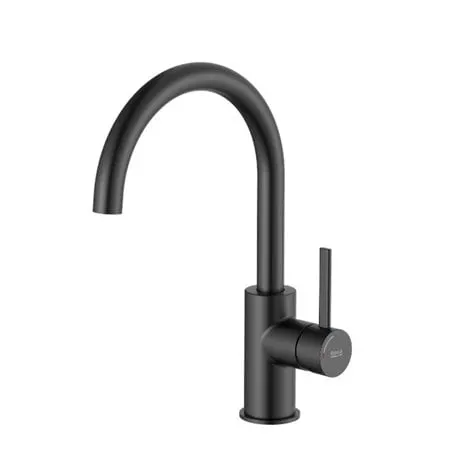 Baterie lavoar Roca A5A4A9ENB0, 28 mm, 5 l min, 0.5 bar, 35 mm, 271 mm, 161 mm, 420 mm, 1 orificii instalare, Negru