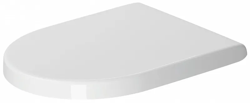 Capac WC Duravit 0062410000, Starck 3, pentru wc, suprafata antiaderent, seria Starck 3, design modern, alb