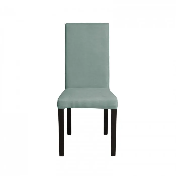 Scaun living TEO, picioare lemn wenge, stofa mint, 46x60x98 cm
