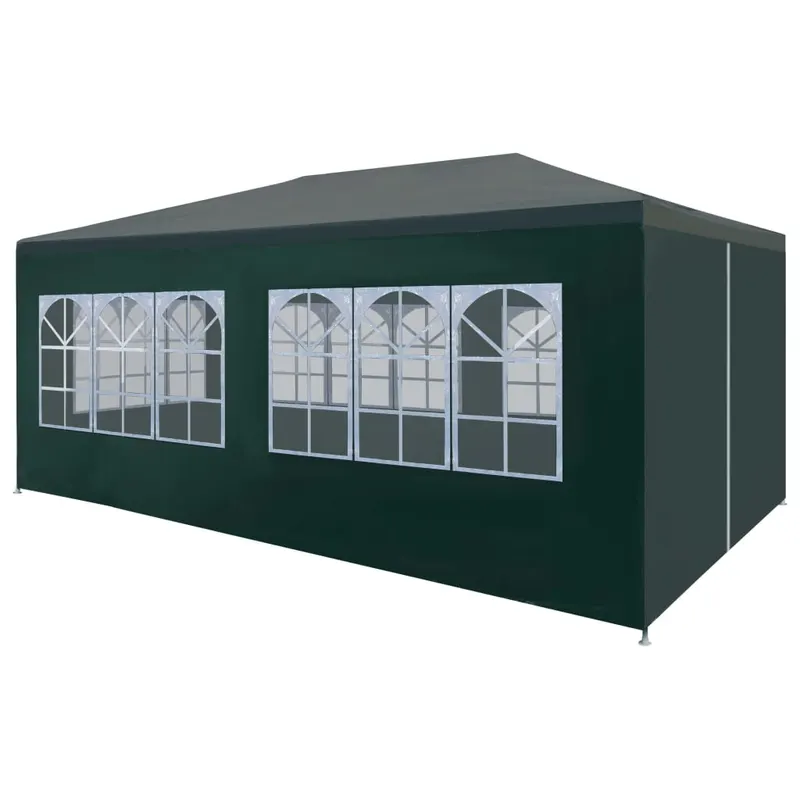 cort pentru petrecere, verde, 3 x 6 m