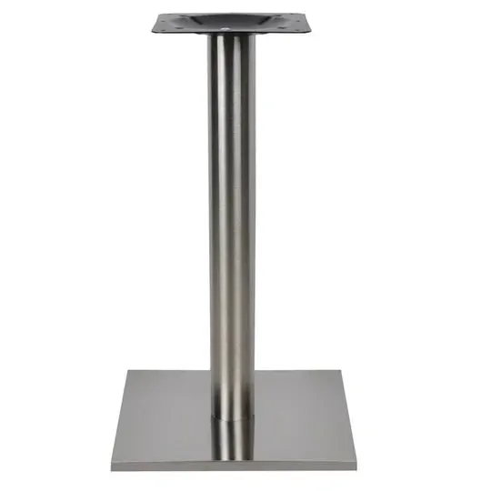 Picior masa WEBER pentru blat de 60 / 70 cm - Chrome