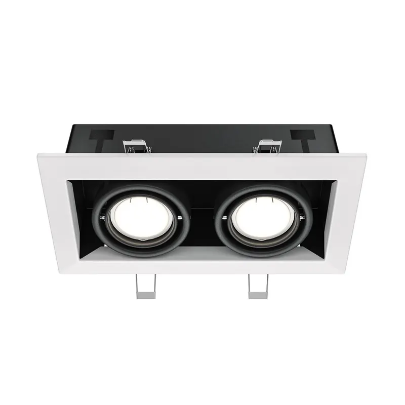 Spot incastrat TRIAN MODERN DOUBLE - Alb