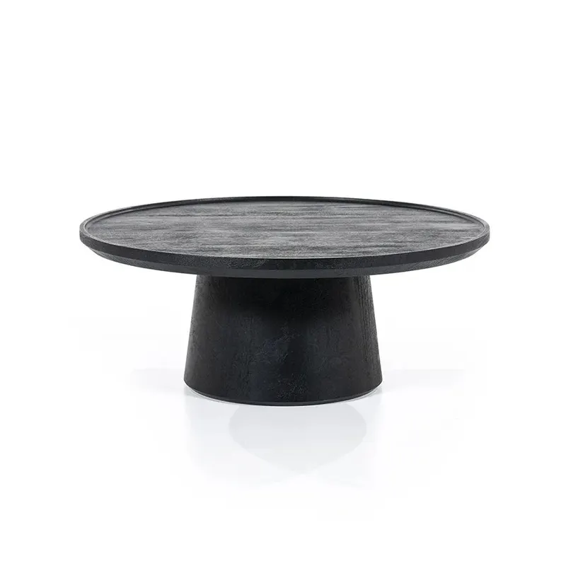Masuta de cafea BROMS Ø80 x 32 CM - Negru