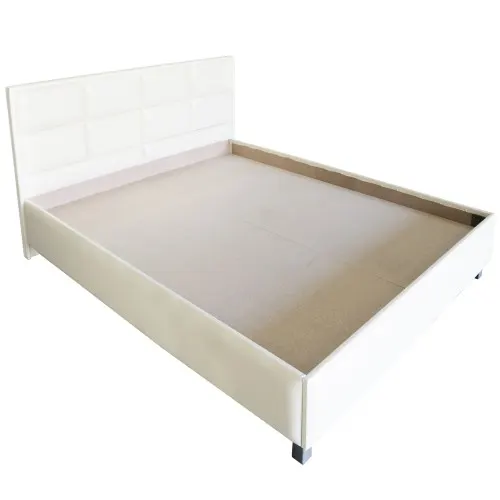 Pat Soft tapitat pentru saltea 160x200, Bej
