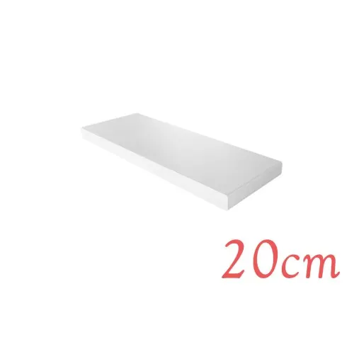 Blat atermic culoare Alb 20 cm