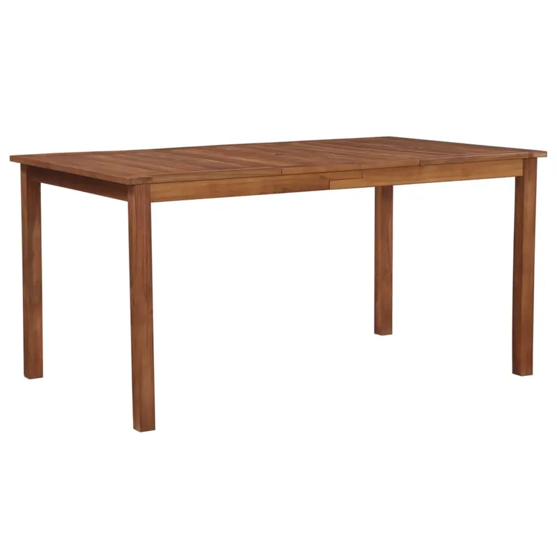 Masa de gradina, 150 x 90 x 74 cm, lemn masiv de acacia