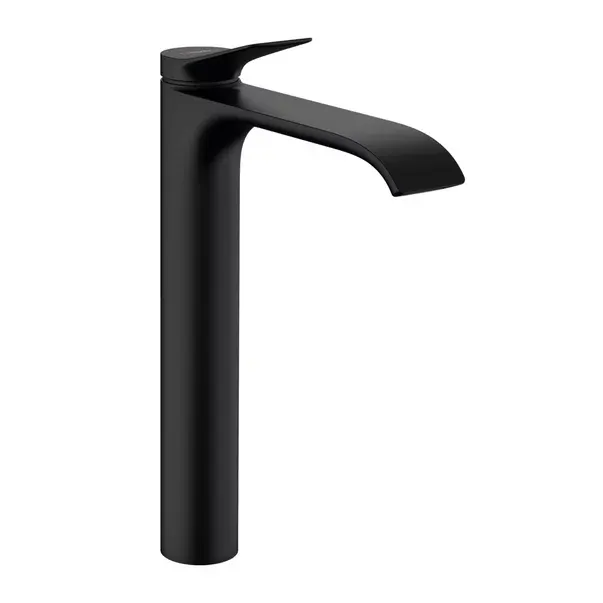 Baterie lavoar inalta Hansgrohe Vivenis 250 monocomanda negru mat